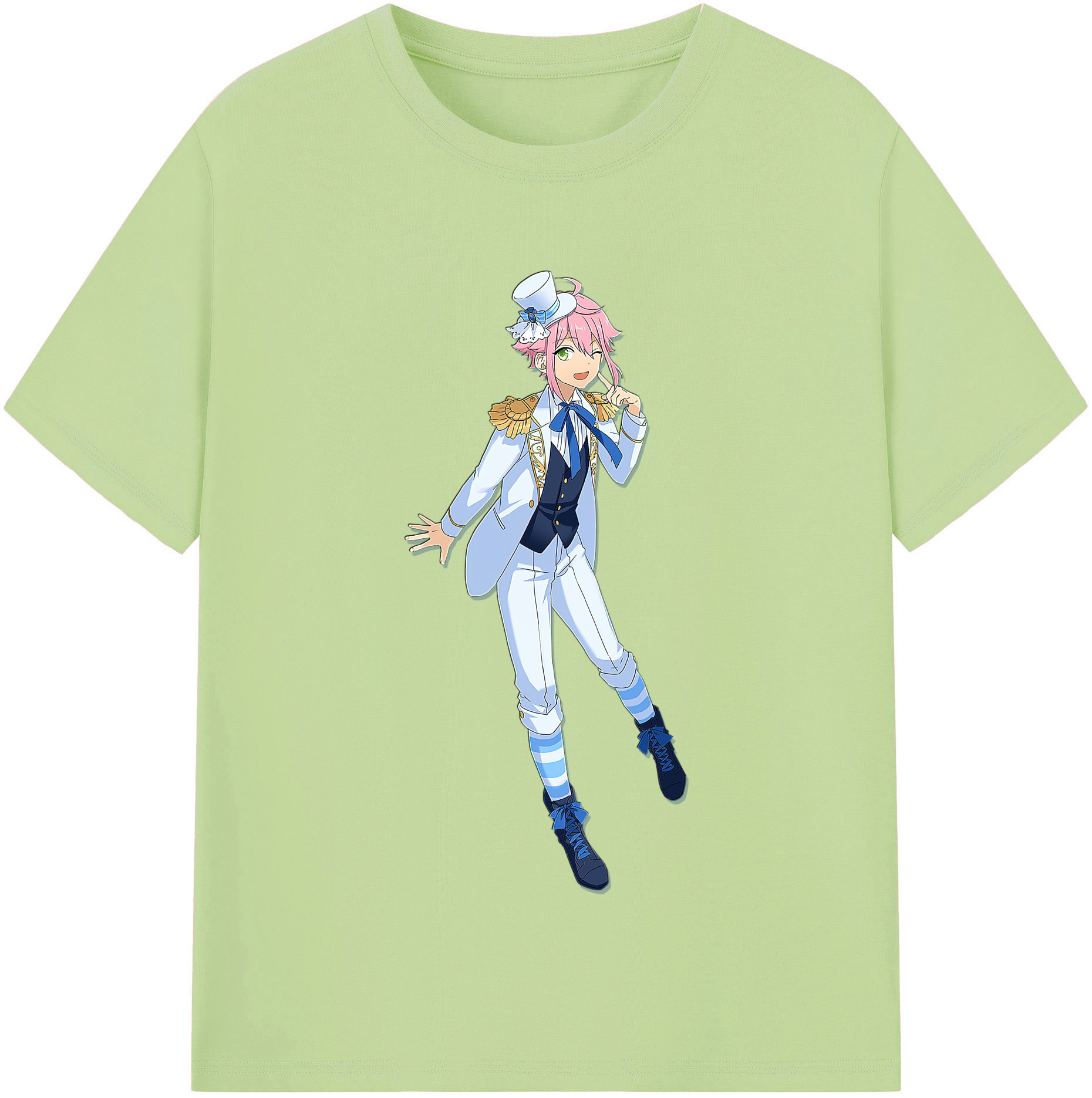 （画像用） あんさんぶるスターズ! Ensemble Stars 綿100％半袖Tシャツ（フロントプリント）